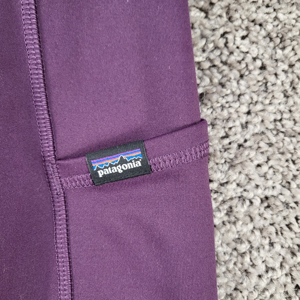 Patagonia Womens Pack Out Pants Deep Plum Purple Slim Fit Leggings 21995 FA19 S - Picture 6 of 13
